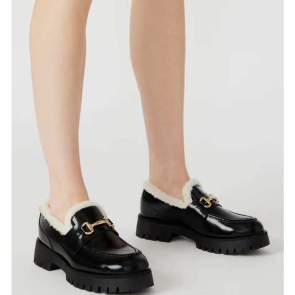 Steve Madden Fur Lined Lando Loafers - Picture 3 of 4
